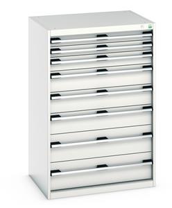 Bott100% extension Drawer units 800 x 650 for Labs and Test facilities Bott Cubio 8 Drawer Cabinet 800W x 650D x 1200mmH